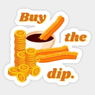 Buy the dip if you're bearish enough Sticker